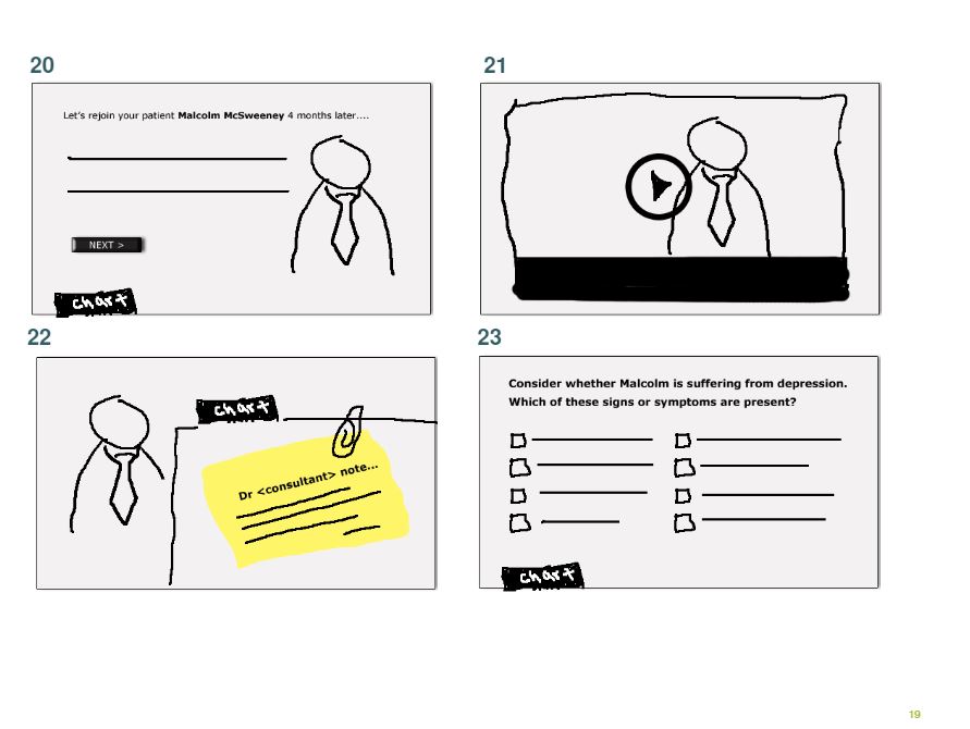 Storyboard Sketches