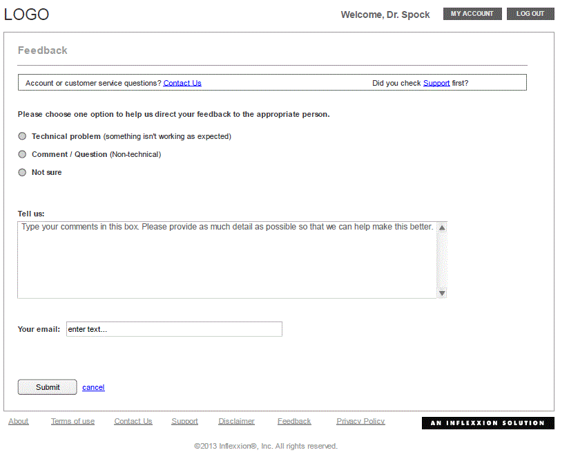 Feedback Form